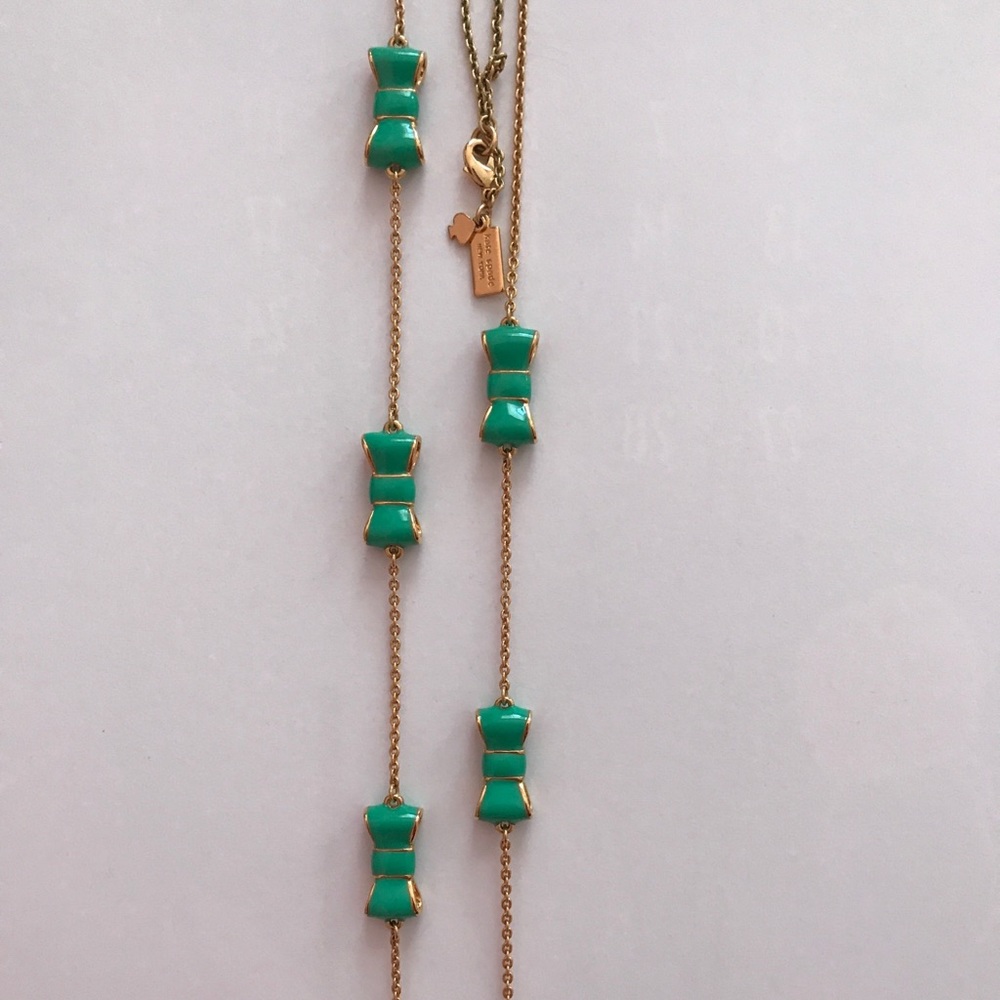 Kate Spade bow necklace